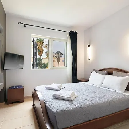 公寓 Elias 1-bedroom On The With Pool 干尼亞